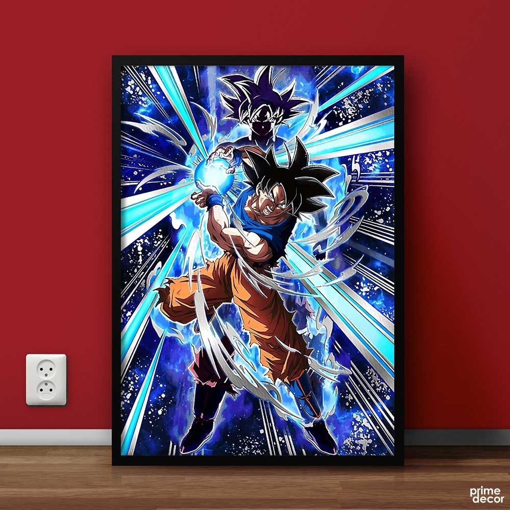 Goku Mystic Dragon Ball - Anime Poster Wall Art