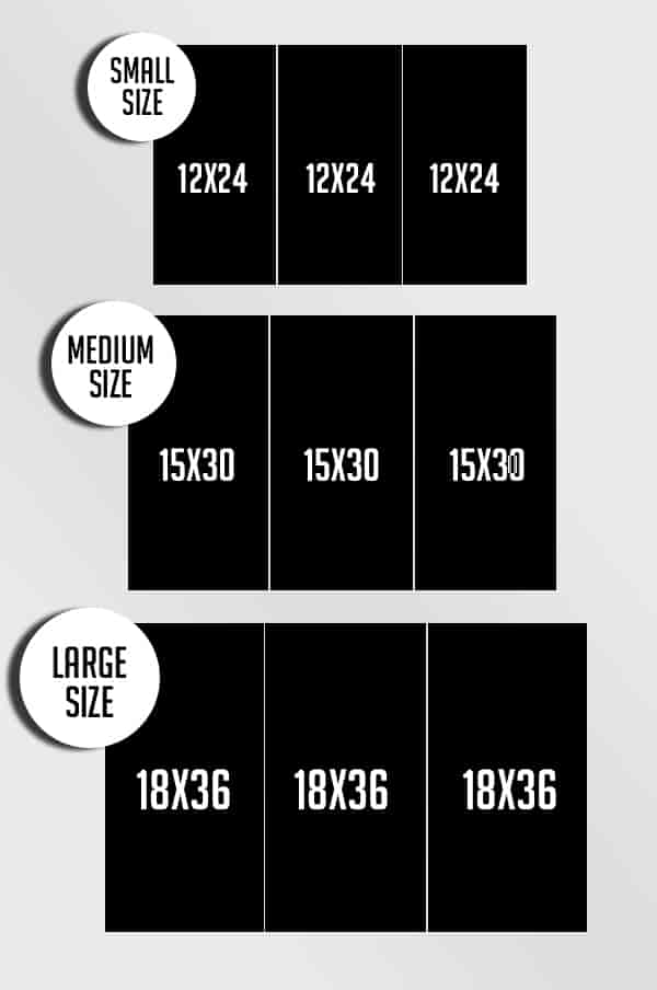 Customise Your Artwork | 3 Panels