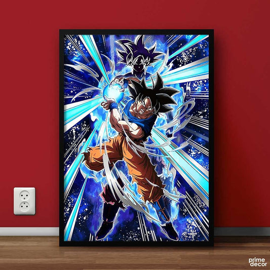 Goku Mystic Dragon Ball - Anime Poster Wall Art
