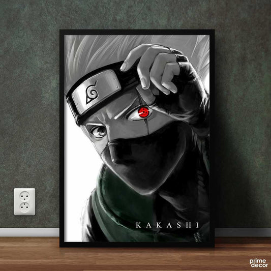 Hatake Kakashi Naruto - Anime Poster Wall Art