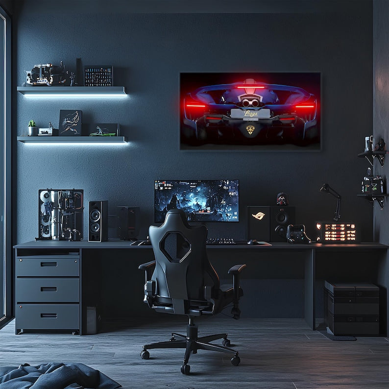 $1.3M Praga Bohema – Luxury Acrylic Neon Poster